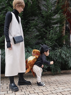 maikoさん（レディース・161cm）の冬コーディネート