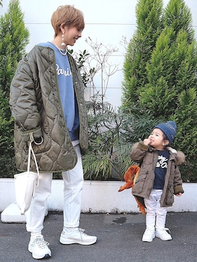 maikoさん（レディース・161cm）の冬コーディネート