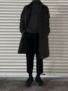 「Steven Alan（スティーブンアラン）のアイテム（レッグウェア）」を使った、たろーさん（メンズ・172cm）の冬コーディネート