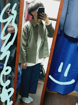 「select MOCA（セレクトモカ）のアイテム」を使った、it00000さん（メンズ・171cm）の春コーディネート
