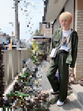 たたさん(メンズ・178cm)の春コーディネート