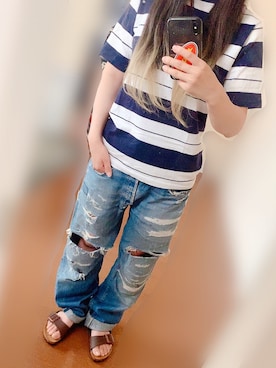「ARIZONA」｜カジさん（レディース・157cm）の夏コーディネート