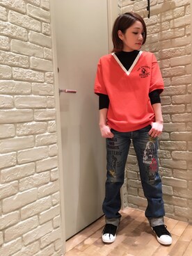 KANAさん（レディース・152cm）の冬コーディネート