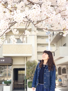 わけありちゃん。さん（レディース・159cm）の春コーディネート