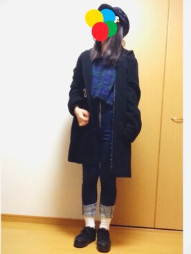 シャツ ブラウスを使った 暗い色 の人気ファッションコーディネート Wear
