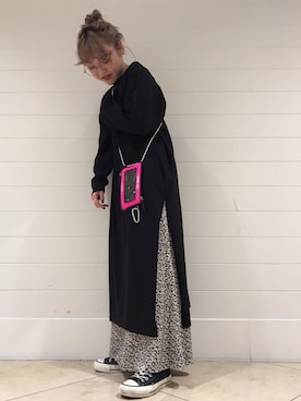 「アイテム（PC・スマホグッズ/家電）」を使った、MANAさん（レディース・152cm・20代）の夏コーディネート
