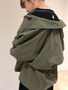 「CONVERSE TOKYO（コンバーストウキョウ）のアイテム」を使った、MANAさん（レディース・152cm）の秋コーディネート