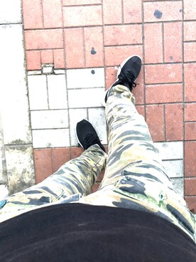 「VENCEEXCHANGE（ヴァンスエクスチェンジ）のアイテム（パンツ、その他）」を使った、ryu.kさん（メンズ・177cm）の夏コーディネート