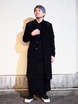 hasegawa hirokiさんの（Yohji Yamamoto | ヨウジヤマモト）を使ったコーディネート