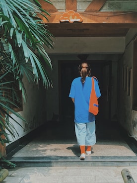 「6IXTY8IGHTのアイテム（パンツ）」を使った、&さん（レディース・158cm）の夏コーディネート