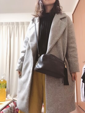 「ARROW（アロー）のアイテム（ジャケット/アウター）」を使った、b u l eさん（レディース・158cm）の春コーディネート
