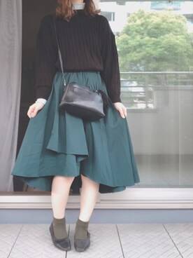 b u l eさん（レディース・158cm）の春コーディネート