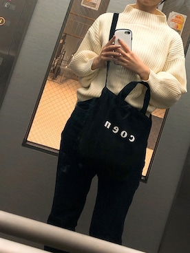 「アイテム（PC・スマホグッズ/家電）」を使った、b u l eさん（レディース・158cm・20代）の冬コーディネート