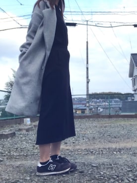 「ARROW（アロー）のアイテム（ジャケット/アウター）」を使った、b u l eさん（レディース・158cm）の冬コーディネート
