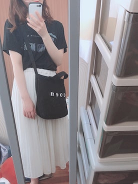 「アイテム（PC・スマホグッズ/家電）」を使った、b u l eさん（レディース・158cm・20代）の夏コーディネート