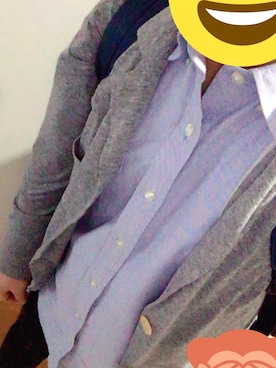 「HERE'S（HERE'S）のアイテム（トップス）」を使った、だいさん（メンズ・170cm）の冬コーディネート