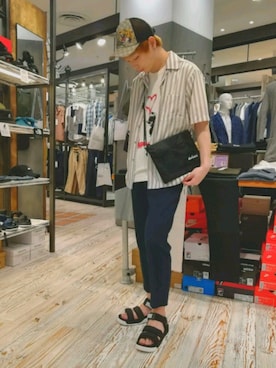 「ユニオンステーション」｜collective 金沢フォーラスさん（メンズ・177cm）の春コーディネート