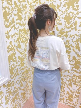 「シャーベットカラー」｜mayukiさん（レディース・152cm）の春コーディネート