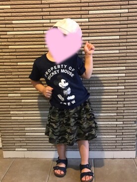mimikoさん（キッズ・100cm）の夏コーディネート
