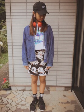 「スプリングSENSEOFPLACE」｜「アイテム（その他）」を使った、麗☺︎さん（レディース・162cm）の春コーディネート