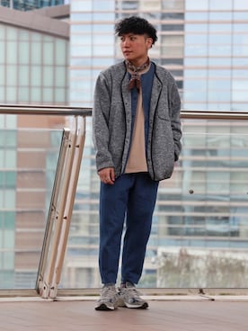 ナカヤマさん（メンズ・171cm）の冬コーディネート