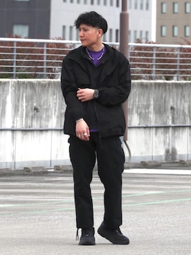 ナカヤマさん(メンズ・171cm)の春コーディネート