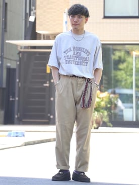 ナカヤマさん（メンズ・171cm）の夏コーディネート