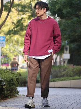 ナカヤマさん（メンズ・171cm）の秋コーディネート