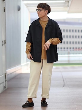 「SMITH'S（スミス）のアイテム」を使った、ナカヤマさん（メンズ・172cm）の春コーディネート