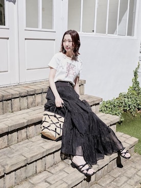 「ブルべ夏」｜nanaさん（レディース・158cm）の春コーディネート