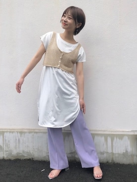 omakiiさん（レディース・160cm）の夏コーディネート