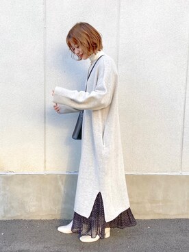 omakiiさん（レディース・160cm）の冬コーディネート