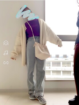 Yuさん（レディース・156cm）の冬コーディネート