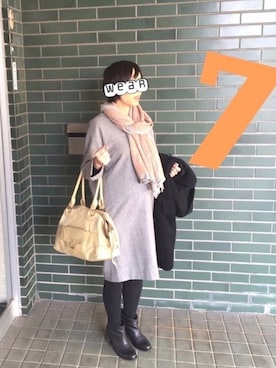 FURFUR（ファーファー）の「ザニエリメルトンピーコート（ピーコート 