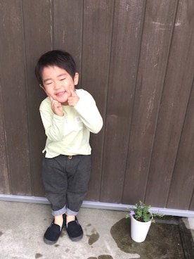 ichi☺︎araさん（キッズ・100cm）の春コーディネート