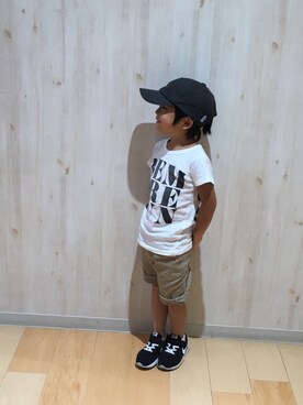 ichi☺︎araさん（キッズ・100cm）の夏コーディネート