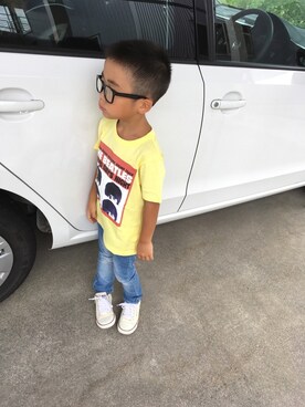 ichi☺︎araさん（キッズ・100cm）の秋コーディネート