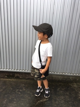 ichi☺︎araさん（キッズ・100cm）の秋コーディネート