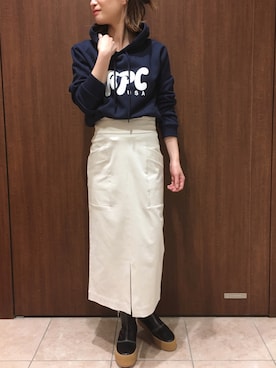 「nano・universe」｜nano・universe 札幌ステラプレイス STAFFさん（レディース・160cm）の冬コーディネート