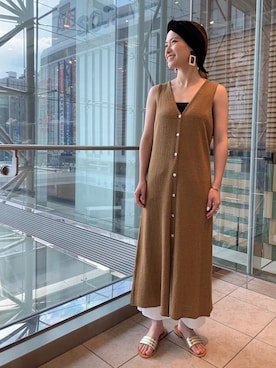 「Code Kelly（コードケリー）のアイテム」を使った、nano・universe 札幌ステラプレイス STAFFさん（レディース・160cm）の春コーディネート