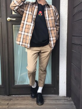 Shuさん（メンズ・167cm）の冬コーディネート