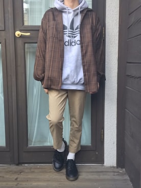 Shuさん（メンズ・167cm）の冬コーディネート