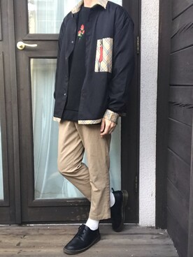 Shuさん（メンズ・167cm）の冬コーディネート