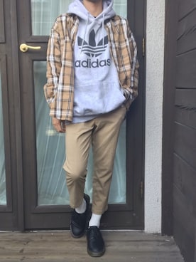 Shuさん（メンズ・167cm）の冬コーディネート