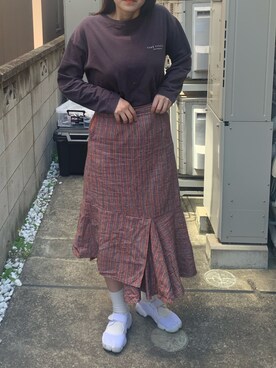 フウカさん（レディース・161cm）の春コーディネート