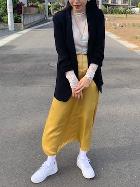 フウカさん(レディース・161cm)の春コーディネート