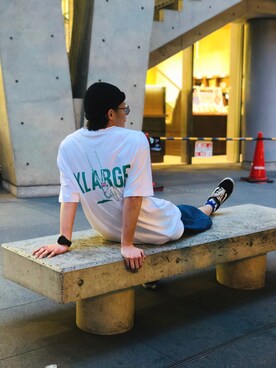 「XL」｜つさん（メンズ・175cm）の春コーディネート