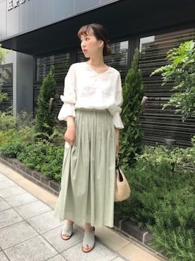 Hamaさん（レディース・164cm）の春コーディネート