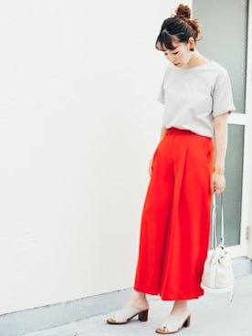 Hamaさん（レディース・164cm）の夏コーディネート