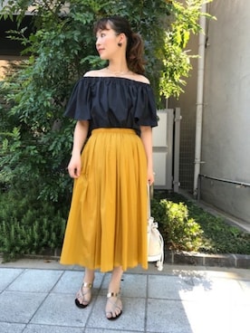 Hamaさん（レディース・164cm）の夏コーディネート